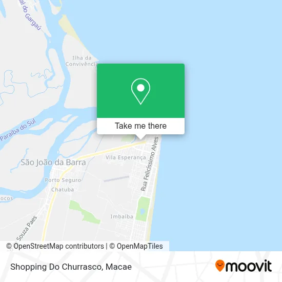 Shopping Do Churrasco map