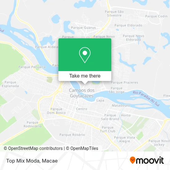 Top Mix Moda map