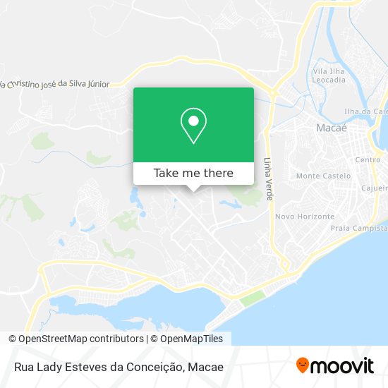 Rua Lady Esteves da Conceição map