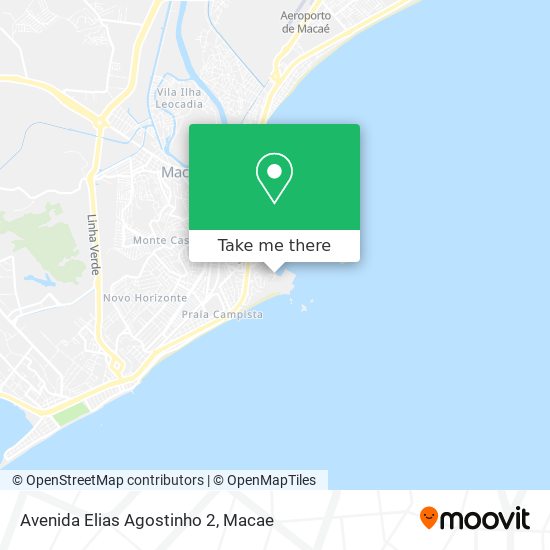 Avenida Elias Agostinho 2 map