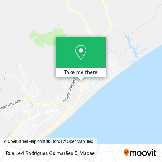 Rua Levi Rodrigues Guimarães 5 map