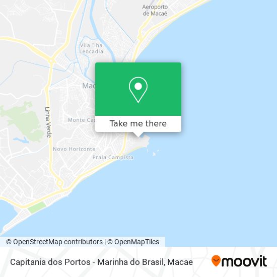 Capitania dos Portos - Marinha do Brasil map