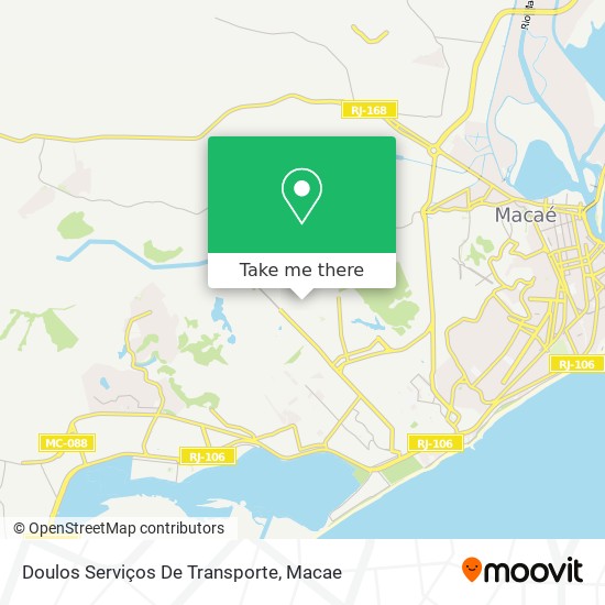 Doulos Serviços De Transporte map