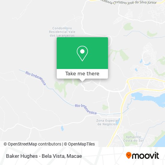 Mapa Baker Hughes - Bela Vista