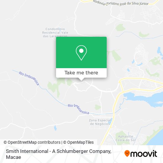 Smith International - A Schlumberger Company map