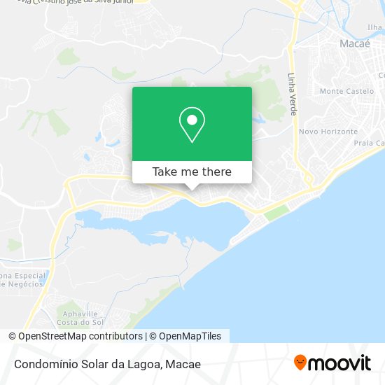 Mapa Condomínio Solar da Lagoa