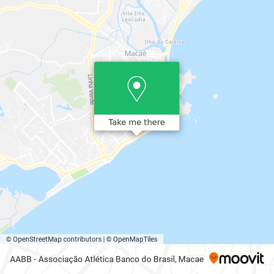 AABB - Associação Atlética Banco do Brasil map