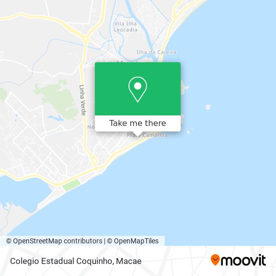 Colegio Estadual Coquinho map