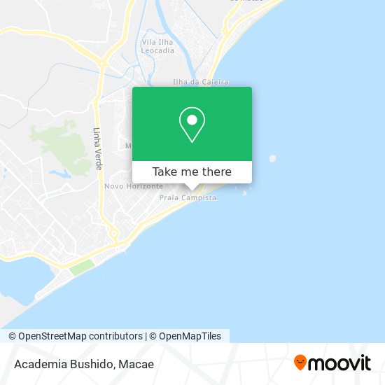 Mapa Academia Bushido