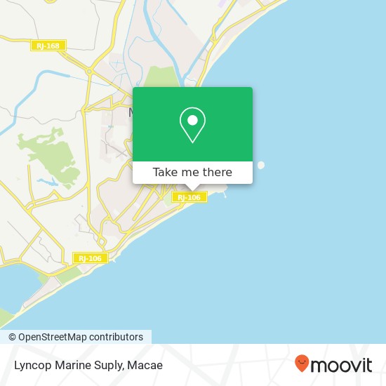 Lyncop Marine Suply map