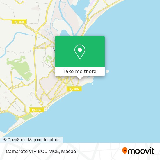 Camarote VIP BCC MCE map