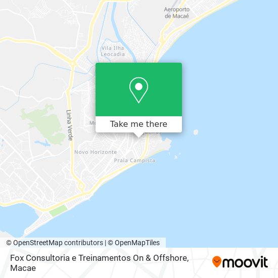 Fox Consultoria e Treinamentos On & Offshore map