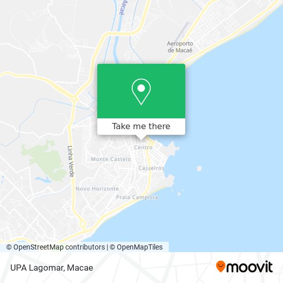 UPA Lagomar map