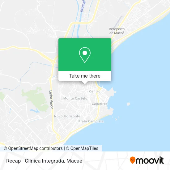 Recap - Clínica Integrada map