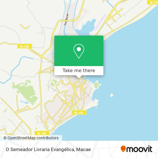 O Semeador Livraria Evangélica map