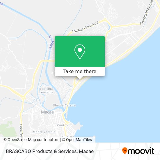 BRASCABO Products & Services map