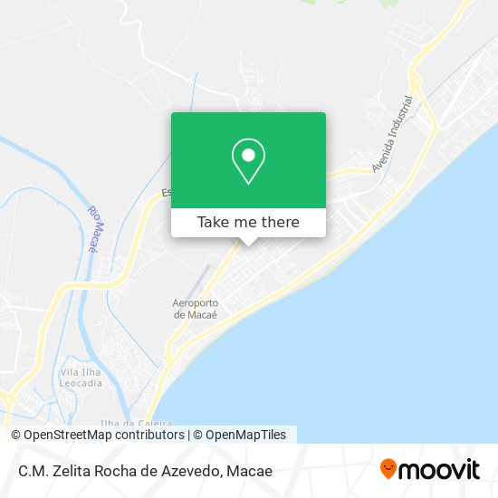 C.M. Zelita Rocha de Azevedo map