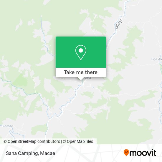 Sana Camping map