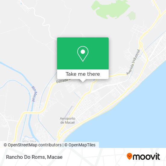 Rancho Do Roms map