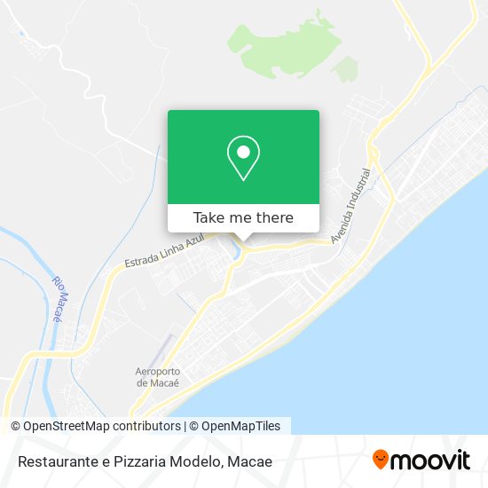 Restaurante e Pizzaria Modelo map