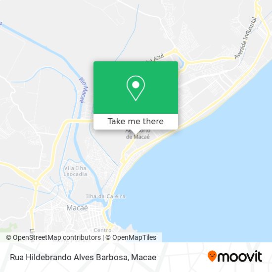 Rua Hildebrando Alves Barbosa map