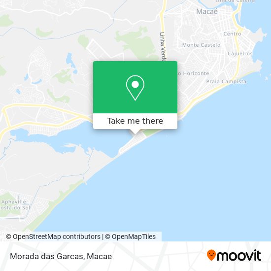 Morada das Garcas map