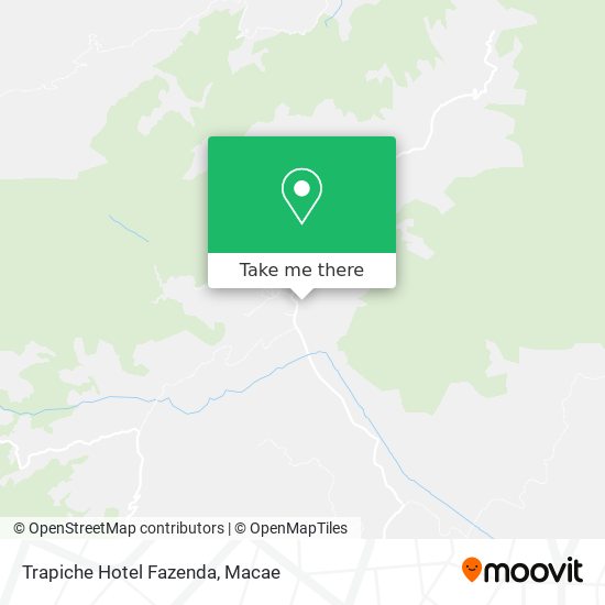 Mapa Trapiche Hotel Fazenda