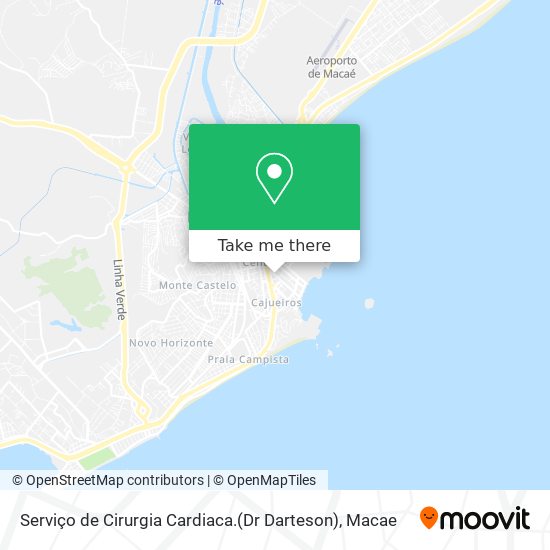 Serviço de Cirurgia Cardiaca.(Dr Darteson) map