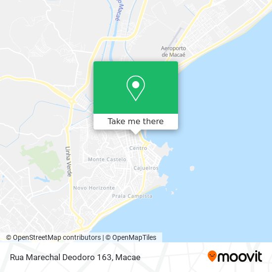 Rua Marechal Deodoro 163 map