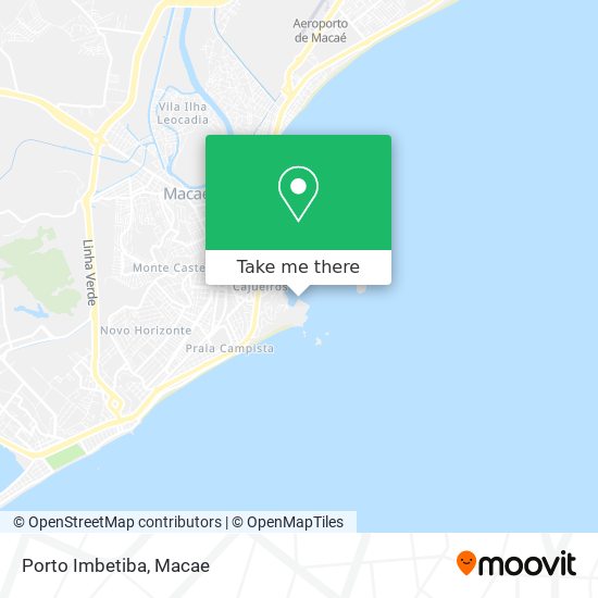 Porto Imbetiba map