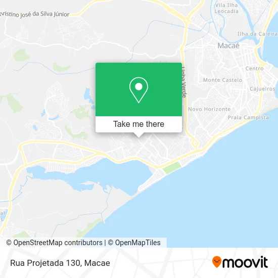 Rua Projetada 130 map