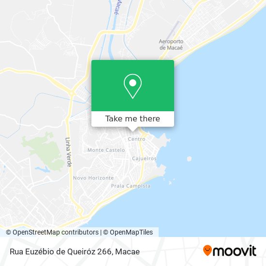 Mapa Rua Euzébio de Queiróz 266