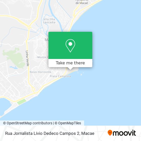 Rua Jornalista Lívio Dedeco Campos 2 map