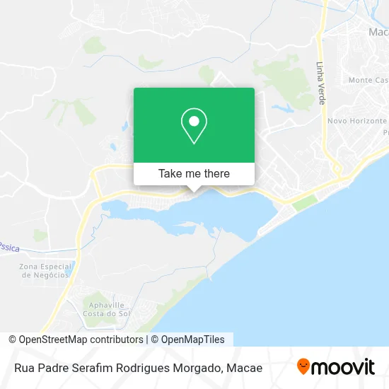 Rua Padre Serafim Rodrigues Morgado map