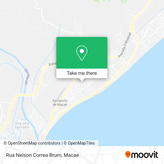 Mapa Rua Nelson Correa Brum