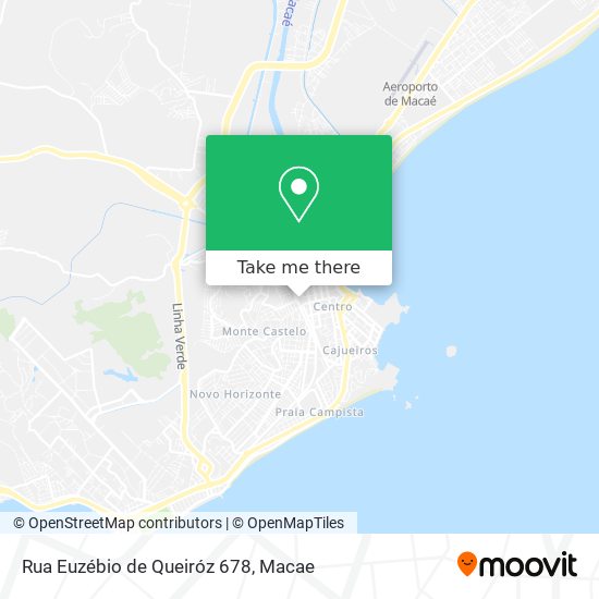 Mapa Rua Euzébio de Queiróz 678