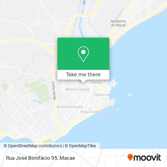 Rua José Bonifácio 95 map