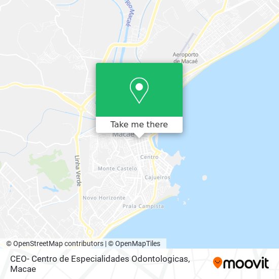 CEO- Centro de Especialidades Odontologicas map