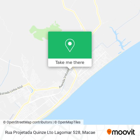 Rua Projetada Quinze Lto Lagomar 528 map