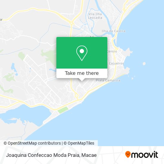 Joaquina Confeccao Moda Praia map