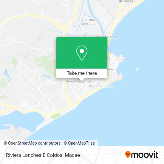 Riviera Lanches E Caldos map