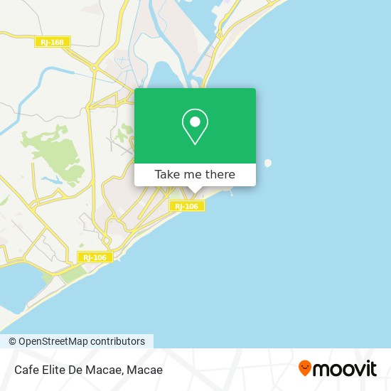 Cafe Elite De Macae map