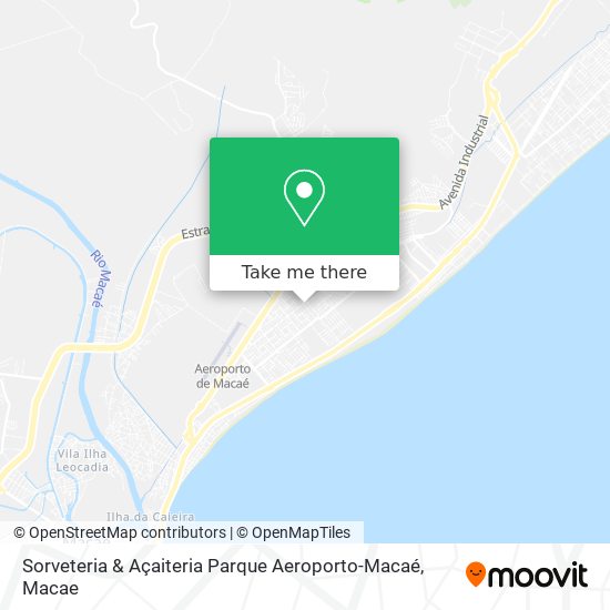Sorveteria & Açaiteria Parque Aeroporto-Macaé map