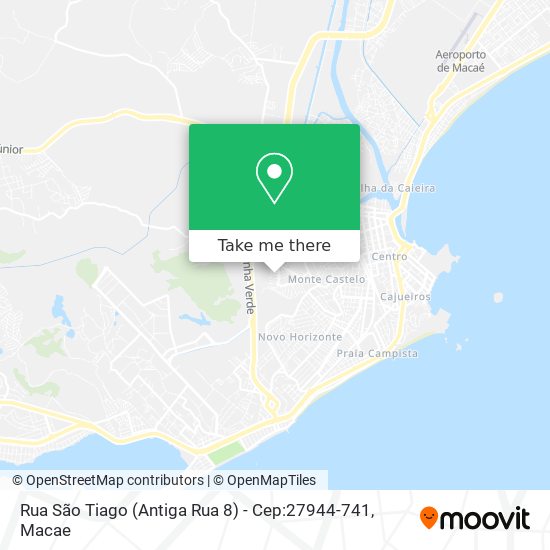 Rua São Tiago (Antiga Rua 8) - Cep:27944-741 map