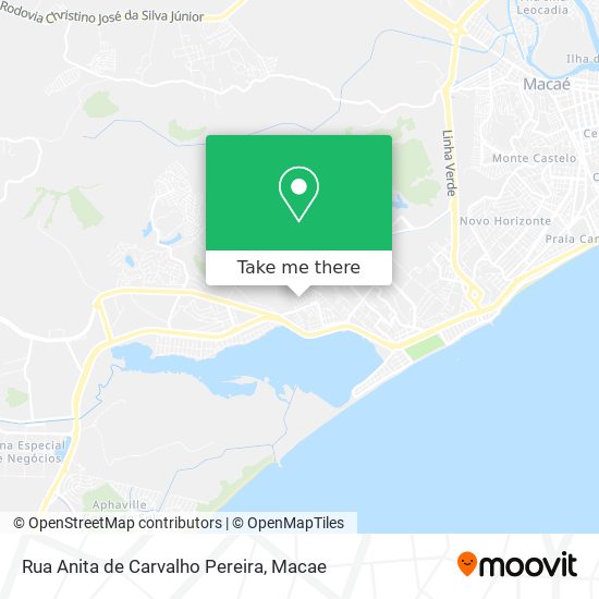Rua Anita de Carvalho Pereira map