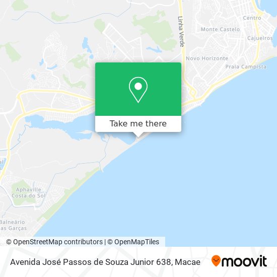 Avenida José Passos de Souza Junior 638 map