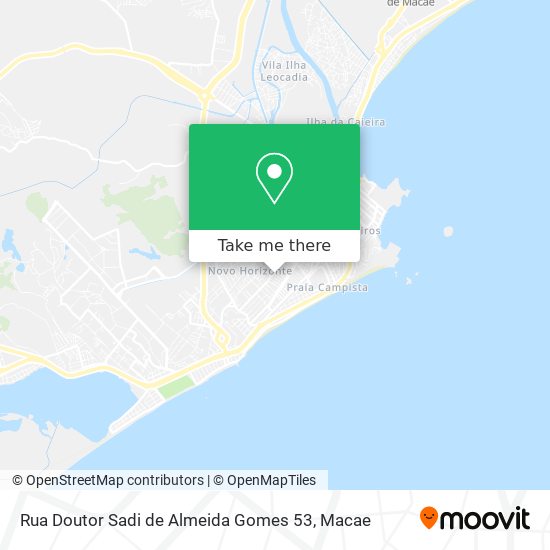 Mapa Rua Doutor Sadi de Almeida Gomes 53