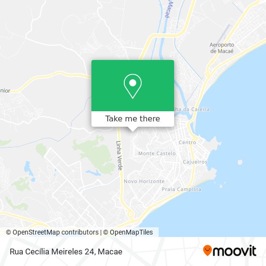 Rua Cecília Meireles 24 map