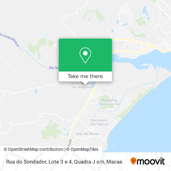 Rua do Sondador, Lote 3 e 4, Quadra J s / n map