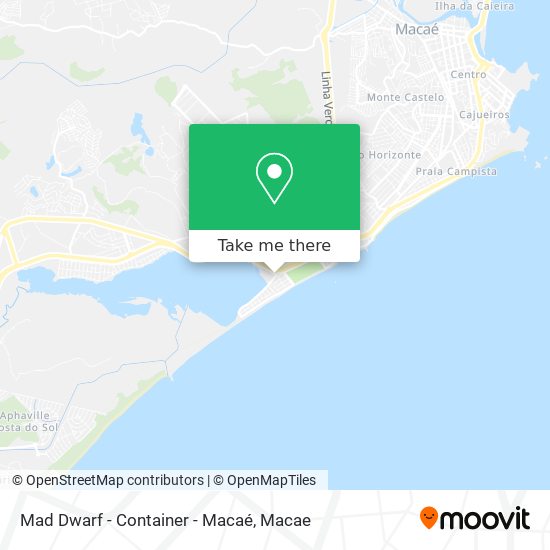 Mad Dwarf - Container - Macaé map